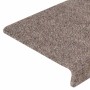 Felpudos autoadhesivos para escaleras, 15 unidades, 65x21x4 cm, beige, borde rectangular en Hogar | Comprar online en Foru.es