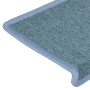 Alfombrillas para escaleras 15 unidades 65x21x4 cm Azul Mar Borde Rectangular en Hogar | Comprar online en Foru.es