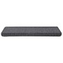 Alfombrillas para escaleras 15 unidades 65x21x4 cm Gris oscuro Borde rectangular en Hogar | Comprar online en Foru.es