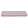 Alfombrillas para escaleras 15 unidades 65x21x4 cm Rosa claro Borde rectangular en Hogar | Comprar online en Foru.es