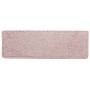 Alfombrillas para escaleras 15 unidades 65x21x4 cm Rosa claro Borde rectangular en Hogar | Comprar online en Foru.es
