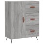Aparador alto madera contrachapada gris sonoma 69,5x34x180 cm de vidaXL, Aparadores - Ref: Foro24-3189419, Precio: 152,99 €, ...