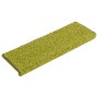 Alfombrillas para escaleras 15 unidades 65x21x4 cm Verde Borde Rectangular en Hogar | Comprar online en Foru.es