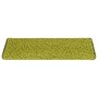 Alfombrillas para escaleras 15 unidades 65x21x4 cm Verde Borde Rectangular en Hogar | Comprar online en Foru.es