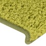 Alfombrillas para escaleras 15 unidades 65x21x4 cm Verde Borde Rectangular en Hogar | Comprar online en Foru.es