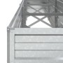 Arriate de acero galvanizado plateado 320x40x45 cm de vidaXL, Maceteros y jardineras - Ref: Foro24-316893, Precio: 65,91 €, D...