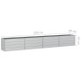 Arriate de acero galvanizado plateado 320x40x45 cm de vidaXL, Maceteros y jardineras - Ref: Foro24-316893, Precio: 65,91 €, D...