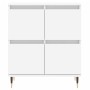 Aparadores 2 piezas madera contrachapada blanco de vidaXL, Aparadores - Ref: Foro24-3190165, Precio: 134,60 €, Descuento: %