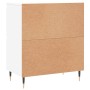 Aparadores 2 piezas madera contrachapada blanco de vidaXL, Aparadores - Ref: Foro24-3190165, Precio: 134,60 €, Descuento: %