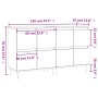 Aparadores 2 piezas madera contrachapada blanco de vidaXL, Aparadores - Ref: Foro24-3190165, Precio: 134,60 €, Descuento: %