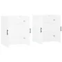 Armarios de pared 2 unidades blanco 69,5x34x90 cm de vidaXL, Aparadores - Ref: Foro24-3195643, Precio: 134,14 €, Descuento: %