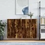 Armarios de pared 2 unidades roble ahumado 69,5x34x90 cm de vidaXL, Aparadores - Ref: Foro24-3195648, Precio: 128,31 €, Descu...