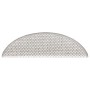 Alfombrillas autoadhesivas sisal 15 uds platina 56x17x3 cm en Hogar | Comprar online en Foru.es