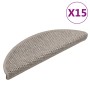 Alfombrillas autoadhesivas sisal 15 uds plateado 56x17x3 cm en Hogar | Comprar online en Foru.es