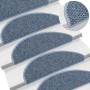 Alfombrilla autoadhesiva escalera sisal 15 uds azul 56x17x3 cm en Hogar | Comprar online en Foru.es