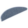 Alfombrilla autoadhesiva escalera sisal 15 uds azul 56x17x3 cm en Hogar | Comprar online en Foru.es