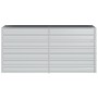 Arriate de acero galvanizado plateado 160x40x77 cm de vidaXL, Maceteros y jardineras - Ref: Foro24-316894, Precio: 56,47 €, D...
