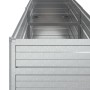 Arriate de acero galvanizado plateado 160x40x77 cm de vidaXL, Maceteros y jardineras - Ref: Foro24-316894, Precio: 56,47 €, D...