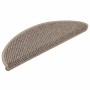 Alfombrilla autoadhesiva escalera sisal 15 uds beige 56x17x3 cm en Hogar | Comprar online en Foru.es