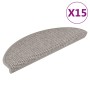 Alfombrillas autoadhesivas sisal 15 uds plateado 56x17x3 cm en Hogar | Comprar online en Foru.es