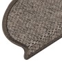 Alfombrillas autoadhesivas sisal 15 uds marrón beige 56x17x3 cm en Hogar | Comprar online en Foru.es