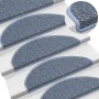 Alfombrilla autoadhesiva escalera sisal 15 uds azul 65x21x4 cm en Hogar | Comprar online en Foru.es