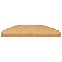 Alfombrillas autoadhesivas sisal 15 uds color sisal 56x17x3 cm en Hogar | Comprar online en Foru.es