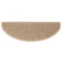 Alfombrilla autoadhesiva escalera sisal 15 uds arena 65x21x4 cm en Hogar | Comprar online en Foru.es