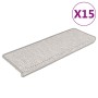 Alfombrillas autoadhesivas sisal 15 uds platina 65x21x4 cm en Hogar | Comprar online en Foru.es