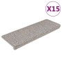 Alfombrilla autoadhesiva escalera sisal 15 uds 65x21x4 cm en Hogar | Comprar online en Foru.es