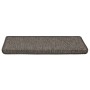 Alfombrilla autoadhesiva escalera 15 uds gris y beige 65x21x4cm en Hogar | Comprar online en Foru.es