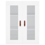 Aparador alto madera contrachapada blanco 69,5x34x180 cm de vidaXL, Aparadores - Ref: Foro24-3198185, Precio: 153,51 €, Descu...