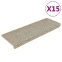Alfombrillas autoadhesivas sisal 15 uds verde 56x17x3 cm en Hogar | Comprar online en Foru.es