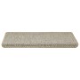 Alfombrillas autoadhesivas sisal 15 uds verde 56x17x3 cm en Hogar | Comprar online en Foru.es