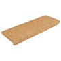 Alfombrilla autoadhesiva escalera sisal 15uds naranja 65x21x4cm en Hogar | Comprar online en Foru.es