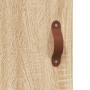 Aparador alto madera contrachapada color roble 69,5x34x180 cm de vidaXL, Aparadores - Ref: Foro24-3198188, Precio: 155,15 €, ...