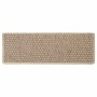 Alfombrilla autoadhesiva escalera sisal 15 uds arena 65x21x4 cm en Hogar | Comprar online en Foru.es