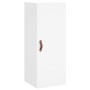Aparador alto madera contrachapada blanco 34,5x34x180 cm de vidaXL, Aparadores - Ref: Foro24-3198825, Precio: 111,34 €, Descu...
