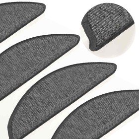 Felpudos para escaleras (15 unidades, 56 x 17 x 3 cm, beige y gris, semicirculares) en Hogar | Comprar online en Foru.es