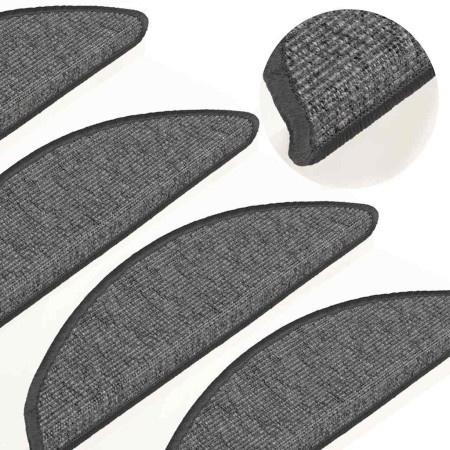 Felpudos para escaleras (15 unidades, 56 x 17 x 3 cm, beige y gris, semicirculares) en Hogar | Comprar online en Foru.es