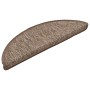 Felpudos para escaleras (15 unidades, 56 x 17 x 3 cm, marrón claro, semicirculares) en Hogar | Comprar online en Foru.es