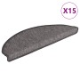 Felpudos para escaleras 15 unidades 65x21x4 cm Beige y Gris Semicircular Grande en Hogar | Comprar online en Foru.es