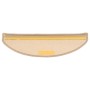 Felpudos para escaleras 15 uds 65x21x4 cm Beige oscuro Semicircular Grande en Hogar | Comprar online en Foru.es