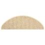 Felpudos para escaleras 15 uds 65x21x4 cm Beige Claro Semicircular Grande en Hogar | Comprar online en Foru.es