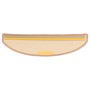 Felpudos para escaleras 15 uds 65x21x4 cm Marrón claro Semicircular Grande en Hogar | Comprar online en Foru.es