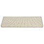 Alfombrillas para escaleras 15 unidades 65x21x4 cm Borde rectangular plateado en Hogar | Comprar online en Foru.es