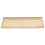 Alfombrillas para escaleras 15 unidades 65x21x4 cm Borde rectangular plateado en Hogar | Comprar online en Foru.es