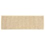 Alfombrillas para escaleras 15 unidades 65x21x4 cm Beige claro Borde rectangular en Hogar | Comprar online en Foru.es