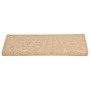 Alfombrillas para escaleras 15 unidades 65x21x4 cm Marrón claro Borde rectangular en Hogar | Comprar online en Foru.es