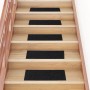 Felpudos autoadhesivos para escaleras, 15 unidades, 60 x 25 cm, negros, rectangulares en Hogar | Comprar online en Foru.es